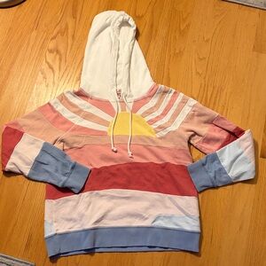 Faherty Soleil Sunset Hoodie size M